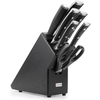 Classic Ikon knivblok 7 knive sort