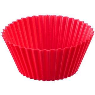 Westmark Muffinforme, silikone, rød, Ø7cm, 6 stk