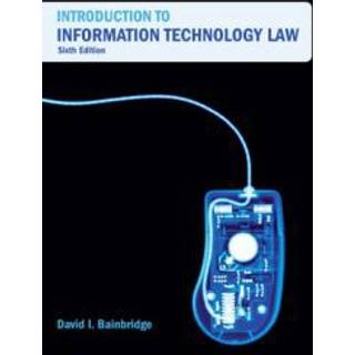 Introduction to Information Technology Law