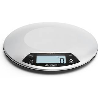 Brabantia Profil køkkenvægt med timer Sølv