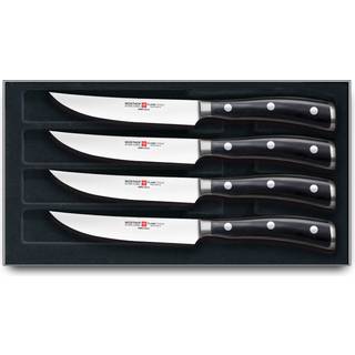 Classic Ikon grillknivsæt sort