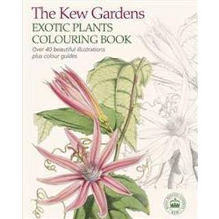 Royal Botanic Gardens - Kew Gardens Exotic Plants Colouring Book - Engelsk