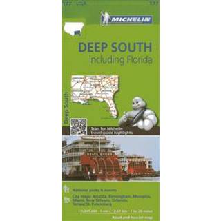 Michelin USA Zoom 177: Deep South : Mississipi to Florida