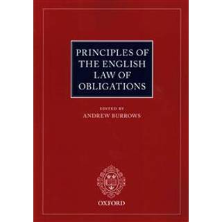 Principles of the English Law of Obligations