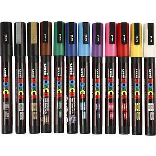 Posca PC-3M Basis 12-Pak