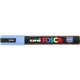 Uni PC-5M-31 Posca poster marker medium, Himmelblå (12stk), 40150331