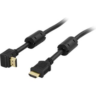 Deltaco Vinklet HDMI Kabel High Speed with Ethernet, 4K, Ultra HD in 60Hz - So