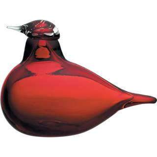 Iittala Birds By Toikka Lille Terne ranebær - Kunstglas Glas Rød - 1014462