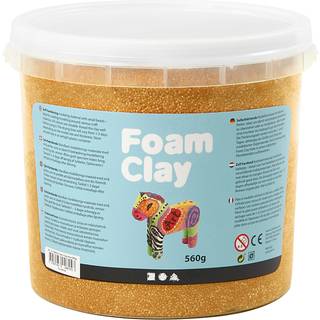 Foam Clay Modellermasse | 560 g | Metallic | Guld