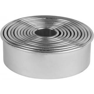 Stempelsæt med glat kant, sæt med 11 stk. - Exxent