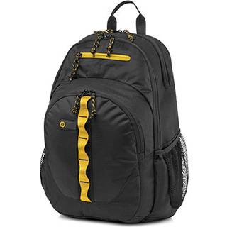 HP Rygsæk 15.6" Sport Backpack. Sort/Gul.