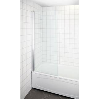 Arrow Bath Bad væg Vendbart, klart glas, 1500 x 800 mm