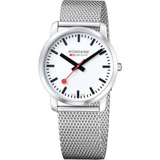 Mondaine Simply Elegant White Dial Men's Watch A638.30350.12SBG