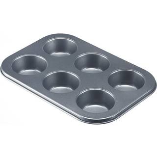 Skimmelsvamp til 6 muffins, 26,5 x 18,5 cm, stål - Westmark
