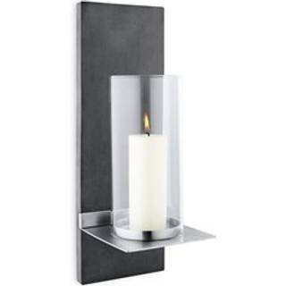 Blomus Finca Vægmonteret Lysestage S - Lysestager Glas Grå - 65422