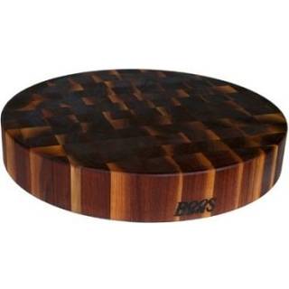 Boos Blocks Black Walnut Hackblock rund 46 cm - Walnuss-Stirnholz - Braun