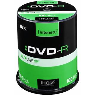 INTENSO DVD-R 4,7 GB (16fach, 100 StÃ¼ck)