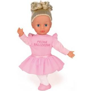 Anna Prima Ballerina Dukke 33 cm med blødt krop og søvnige øjne
