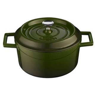 Kasserolle, støbejern, 28 cm, &#34;Trendy&#34; serie, blå - LAVA mærke