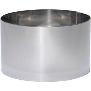 de Buyer Patisserie hoher Tortenring 20 cm - Edelstahl - Silber
