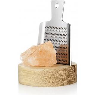 RIVSALT - Himalayasalt - Saltkrystal med rivejern og base
