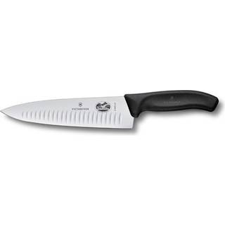 Victorinox Victorinox kokkekniv rillet 20 cm Sort