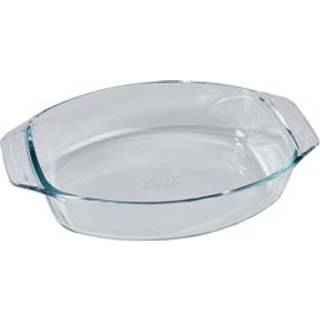 Irresistible Fad ovalt fra Pyrex - Klar farve - Glas
