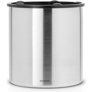 Brabantia Profile Line redskabsbeholder 15,5 cm Stål/Sort