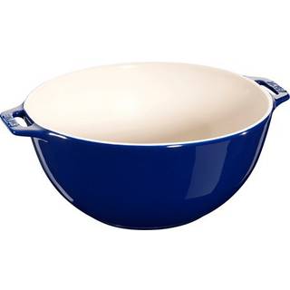 Staub Stentøj Skål 25 cm, Keramisk, Kirsebærrød