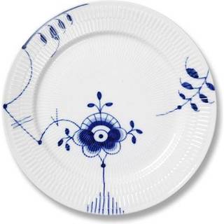Royal Copenhagen - Blue Fluted Mega Tallerken 22 cm Dekor Nr. 6 - Assietter - Karen Kjældgård-Larsen