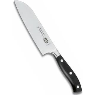 Grand Mâitre Santokukniv i sort, 17 cm.
