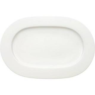 Villeroy & Boch Royal Ovalt Serveringsfad 34cm - Serveringsfad Benporcelæn Hvid - 1044122960