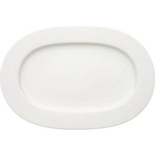Villeroy & Boch Royal Ovalt Serveringsfad 41cm - Serveringsfad Benporcelæn Hvid - 1044122940