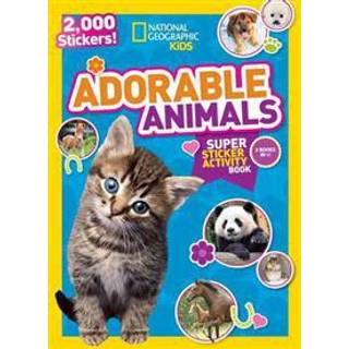 National Geographic Kids Adorable Animals Super Sticker Activity Book-Special Sales Edition