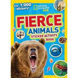 National Geographic Kids Fierce Animals Sticker Activity Book
