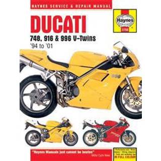 Ducati 748, 916 & 996 4-valve V-Twins (94 - 01) Haynes Repair Manual