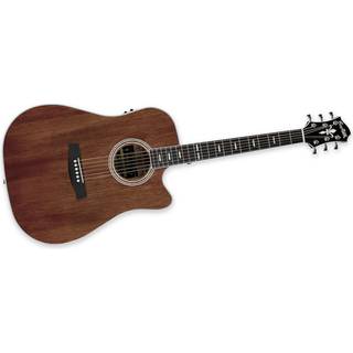 Hagstrom Mora Dreadnaught CE Western Guitar (Mahogni)