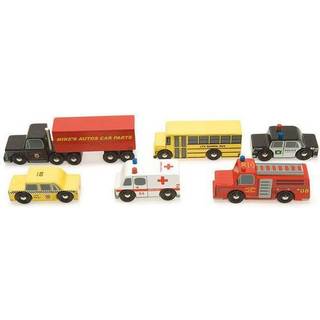 Le Toy Van New York Bilsæt 6 Stk.