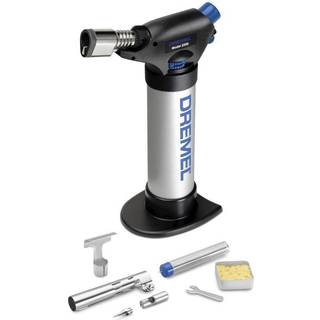 1 pakke - Dremel F0132200JA 2200-4 VersaFlame gasbrænder + 7 tilbehørsdele