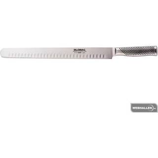 Global G-59 Allesschneider 35 cm mit Kullen - Cromova 18 Stahl - Silber