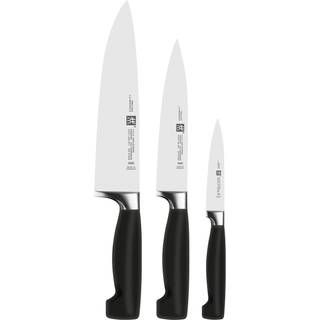 Zwilling Four Star - Knivsæt: urtekniv, utilitykniv og kokkekniv