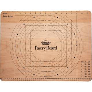 Kitchencraft Kitchencraft Wood Wooden Pastry Board with Measurements