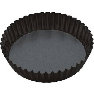 Høj bradepande til tærter, 25 cm, stål - fra Kitchen Craft
