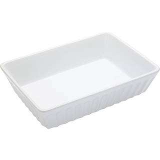 Kitchen Craft Ovnfast Fad 33x23 Cm - Ovnfaste fade Porcelæn Hvid - KCLDISHLRG