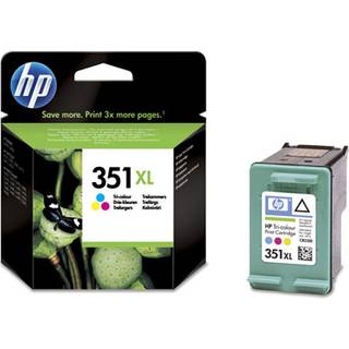 HP 351XL / CB338EE High Capacity Color Ink - Blækpatron Cyan, Magenta, Gul