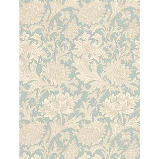 Chrysanthemum Toile China Blue/Cream - DMOWCH101