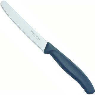 Victorinox Swiss Classic bordkniv m. grillskær 11 cm. - sort