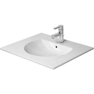 Duravit Happy D.2 håndvask 500 x 220 - Med hanehul til venstre