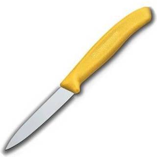 Urtekniv med fibrox-skaft 8cm., gul