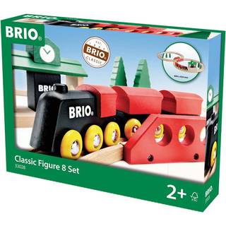 Brio Togbane Klassisk 8-tal 33028 - med tog og station